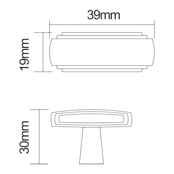 Ручка ДС KR 53 G15