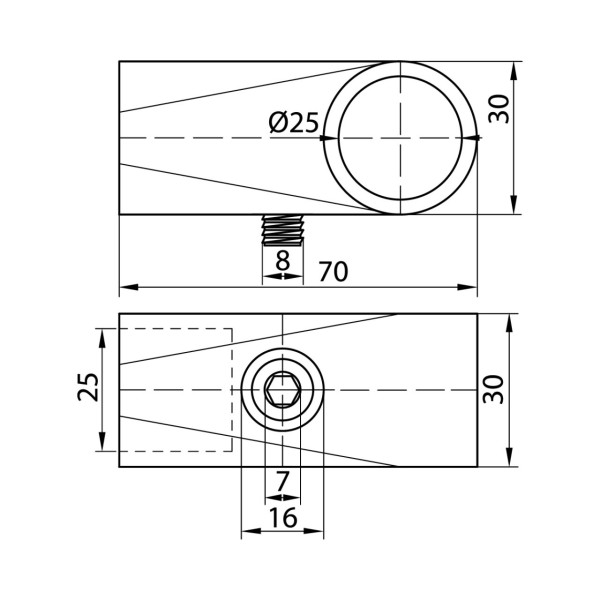 Ф25 R-42М кріплення, ДС