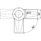 Ф25 R-43 кріплення, ДС