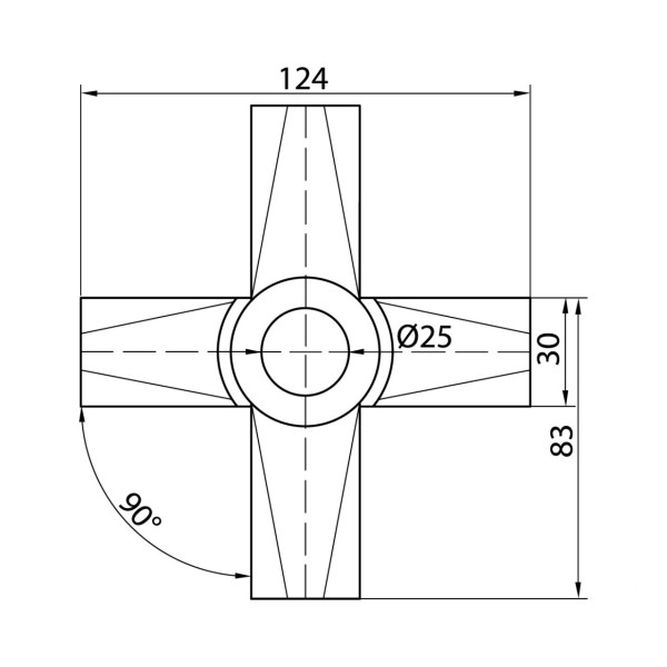 Ф25 R-45 кріплення, ДС