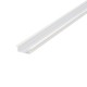 Профіль для LED-стрічки LUMINE, ВРІЗНИЙ L-2м алюміній, порошк. білий