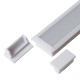Профіль для LED-стрічки LUMINE, врізний ЗАГЛУШКА біла