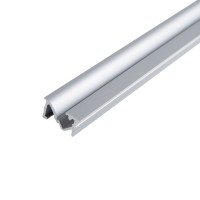 Профіль для LED-стрічки LUMINE, ВРІЗНИЙ прихований L-3м анодов. алюміній