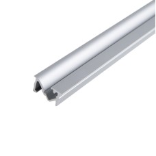 Профіль для LED-стрічки LUMINE, ВРІЗНИЙ прихований L-3м анодов. алюміній