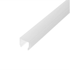 Профіль для LED-стрічки LUMINE, торцевий L-3м РОЗСІЮВАЧ молочний
