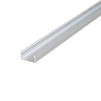 Профіль для LED-стрічки LUMINE, НАКЛАДНИЙ L-3м алюміній, анодов. алюміній
