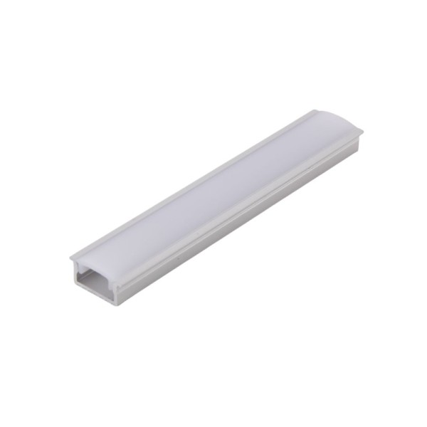 Профіль для LED-стрічки VYBIR, врізний 17х8мм L-5,95м анод. алюміній