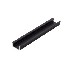 Профіль для LED-стрічки VYBIR, врізний 17х8мм L-5,95м анод. чорний