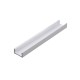 Профіль для LED-стрічки VYBIR, накладний 17х8мм L-5,95м білий