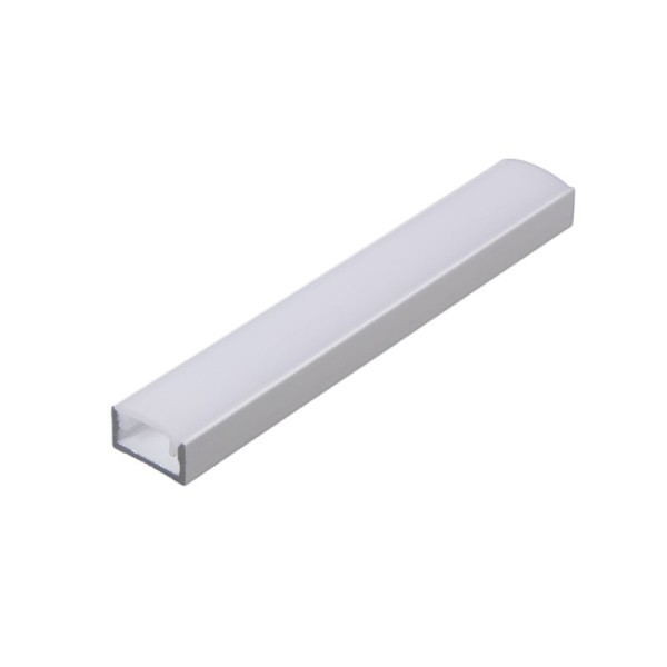 Профіль для LED-стрічки VYBIR, накладний 17х8мм L-5,95м білий
