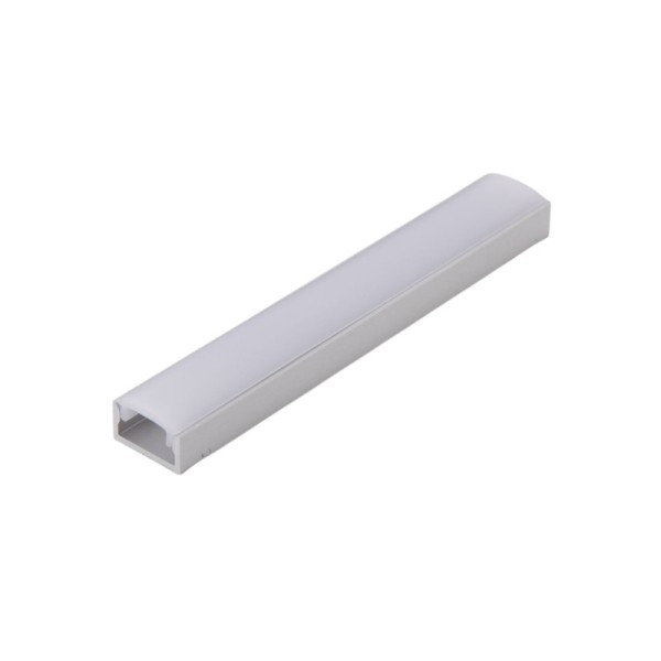 Профіль для LED-стрічки VYBIR, накладний 17х8мм L-5,95м анод. алюміній