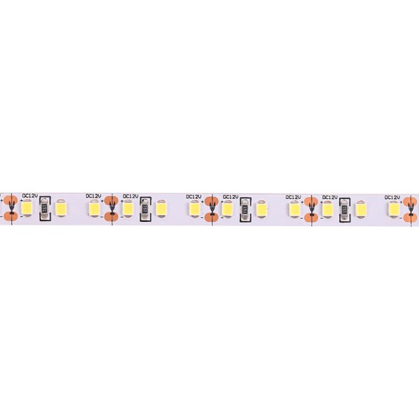 Світлодіодна LED стрічка 2835 SMD 120 LEDs/м, 12V, 9,8W/м, IP20, 1100Лм, денне світло, Lumine