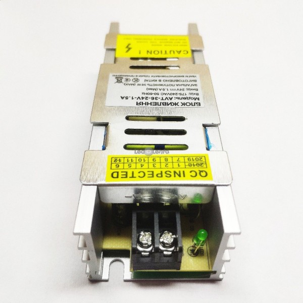 Блок живлення AVT 12V, IP20,  36W, 3,00А