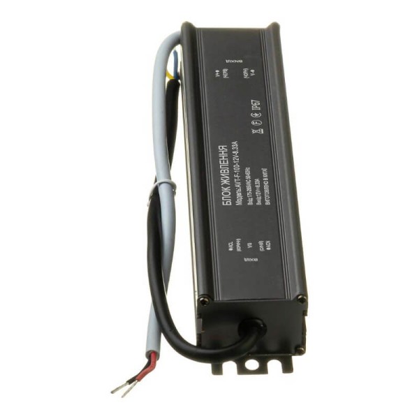 Блок живлення AVT-F герметичний 12V IP67 100W 8.33А