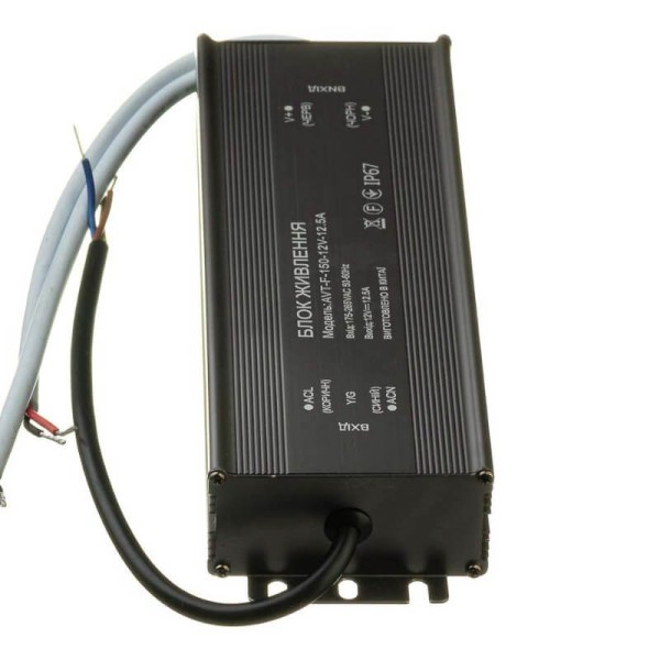 Блок живлення AVT-F герметичний 12V IP67 150W 12.50А