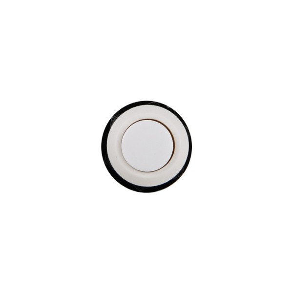 Вимикач Lumine 87506 кнопковий з фіксацією 220В-12V, білий