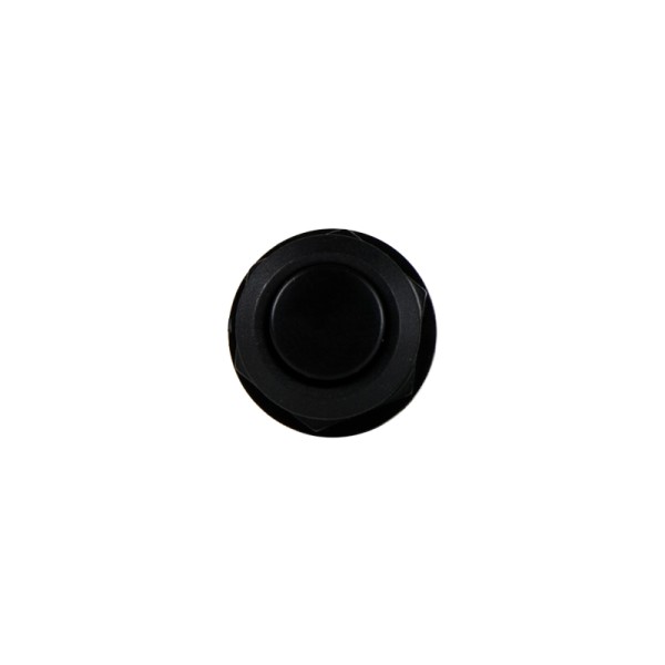 Вимикач Lumine 87507 кнопковий з фіксацією 220В-12V, чорний