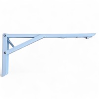 Консоль для відкидного стола біла з фіксатором L-400мм М