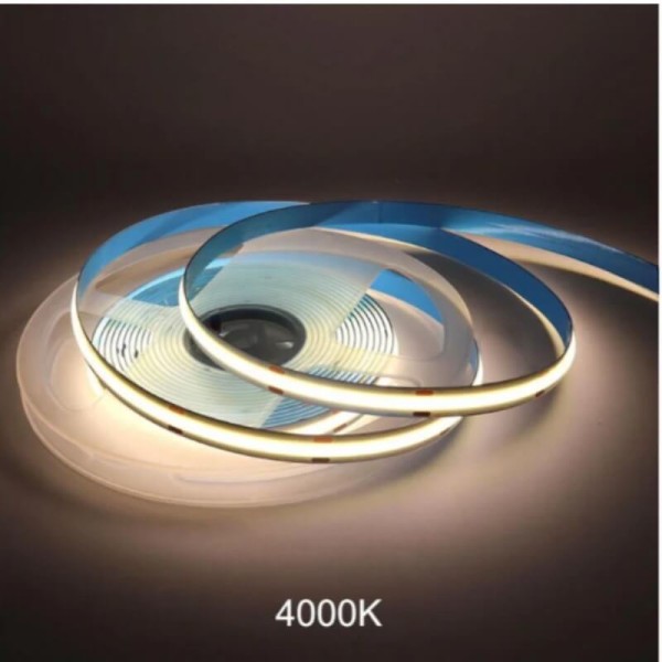 Світлодіодна LED стрічка COB MTK--Ultra-320NWCOB-12 (4000-4500K) 12W, 5м