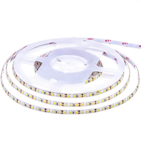 Світлодіодна LED стрічка AVT-600WW3528-12 (4000K-4500K) 9,6 W/м, 120LED/м, 5м (денне світло)