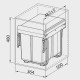 Відра для сміття, PB-45-MF202X10-60A (400) на телескопічних напр. з дотягом, з кріпл. фасаду, GTV