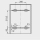 Відра для сміття, PB-45-MF202X10-60A (400) на телескопічних напр. з дотягом, з кріпл. фасаду, GTV