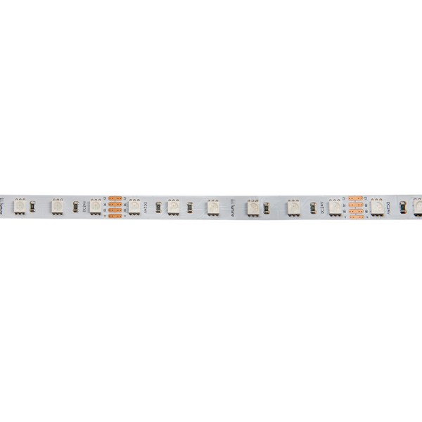 Світлодіодна LED стрічка 5050 SMD 60 LEDs/м 12V 14,4W/м, IP20 RGB