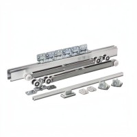 Новатор 125 D2 (2м) 125кг розсувна система для шаф (2 доводчики з металевими каретками