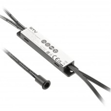 Вимикач сенсорний безконтактний AE-WBE1-20 з одним датчиком MICRO,12V/24V, 36W/72W, чорний GTV
