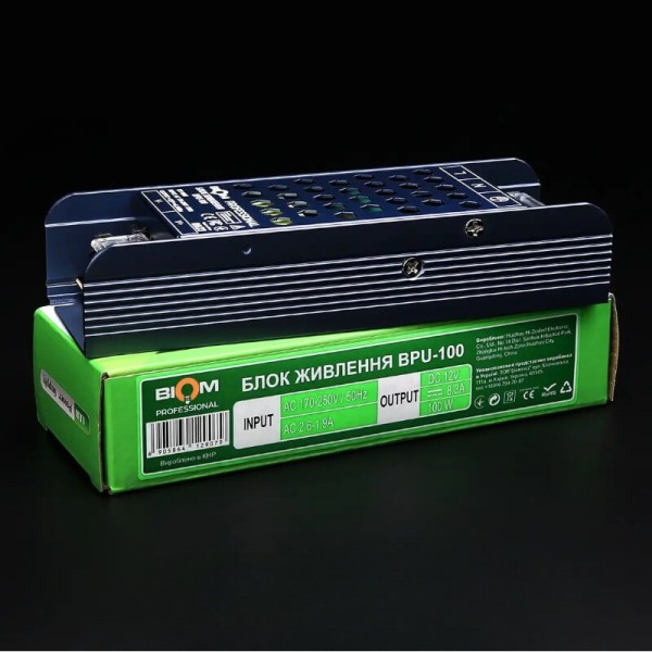 Блок живлення ВІОМ PROFESSIONAL 12V,100W,8.3A
