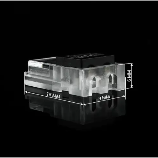 Конектор для Led-стрічки SC-26-SW-8-2 8мм.2pin (провід-стрічка)
