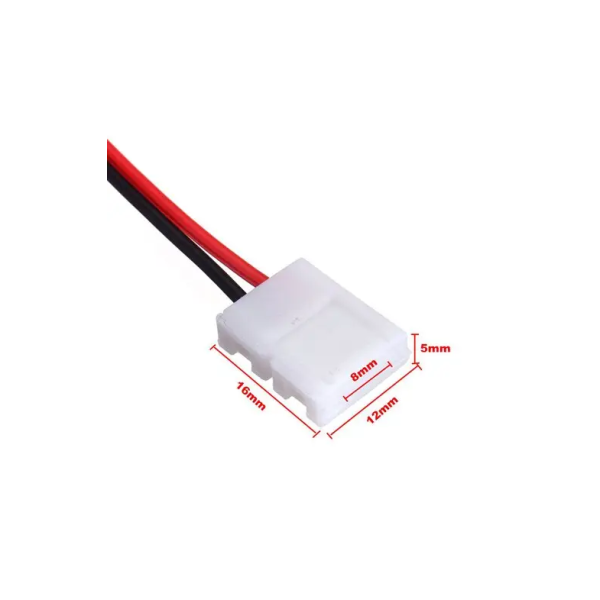 Конектор для Led-стрічки SC-04-SW-8-2 8мм.2pin (затискач-дріт)
