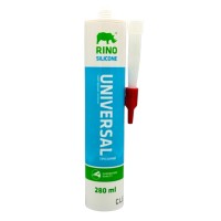Силіконовий герметик прозорий Rino UNIVERSAL (280ml)