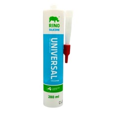 Силіконовий герметик прозорий Rino UNIVERSAL (280ml)