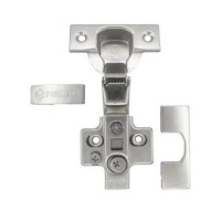 Петля REJS Soft Close 3D накладна, опорна планка Н=0