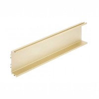 Профіль GOLA GTV VELLO під LED type C горизонтальний, L=4100мм, золотий