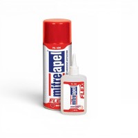 Клей MITREAPEL FLEX 100g + аерозоль 400мл (двокомпонентний)