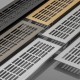 Вентиляційна решітка 480х80 сталь, GTV
