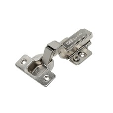 Петля Clip-On, без пружини, внутрішня 105°, нікель, 3D, Muller Profi Line