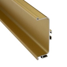 Профіль Gola Ferro Fiori  type C з LED, горизонтальний  L-4100мм, золото RAL 1923