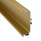 Профіль Gola Ferro Fiori  type C з LED, горизонтальний  L-4100мм, золото RAL 1923