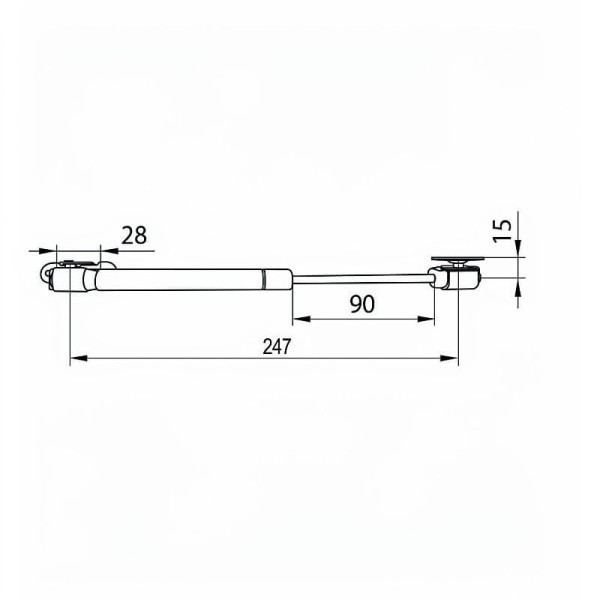 Підйомник газовий 60N, Linken System