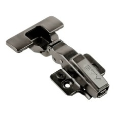 Петля GTV SILENTO PRO з дотягом 3D накладна чорна