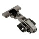 Петля GTV SILENTO PRO з дотягом 3D накладна чорна