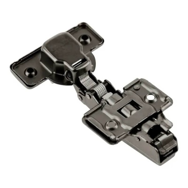 Петля GTV SILENTO PRO з дотягом 3D накладна чорна