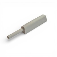 Відбійник METALLMPEX самовідштовхуючий Рush Оpen магнітий L-43мм білий