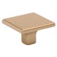 Ручка Citterio Giulio Knobs 35х35мм, золото матове